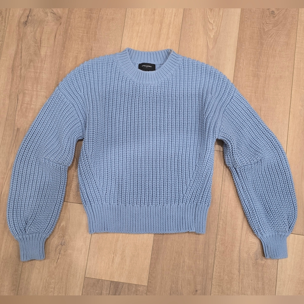 Banana Republic Chunky Blue Sweater